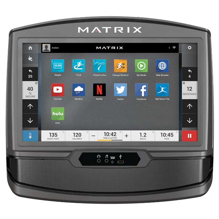 Matrix E50 Elliptical with XIR Console Matrix E50 Elliptical with XIR Console