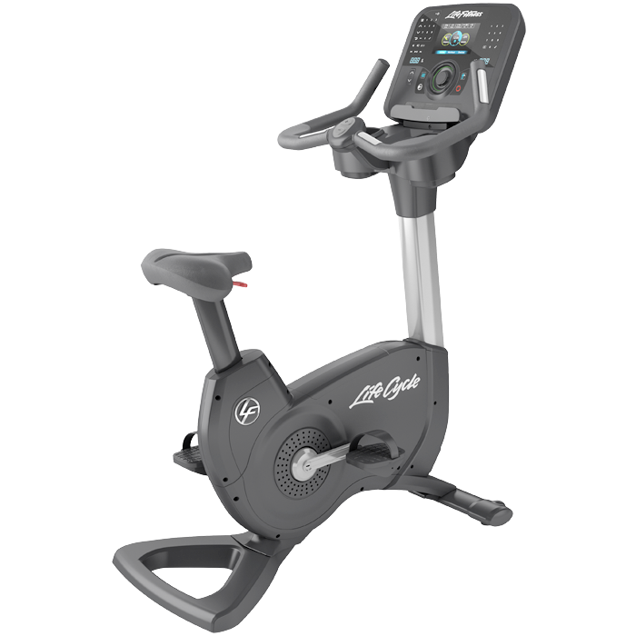 NEW Life Fitness Platinum Club Series Upright Cycle with Explore Console NEW Life Fitness Platinum Club Series Upright Cycle with Explore Console